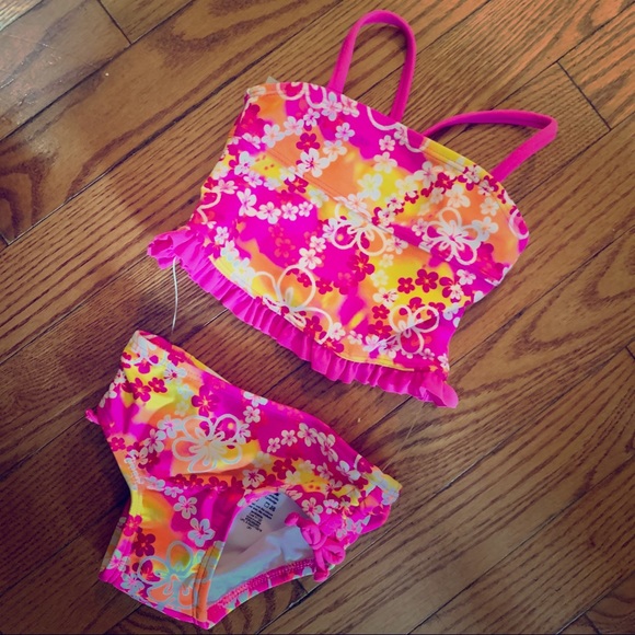 NEW Baby Girl Tankini swimsuit - Picture 1 of 7